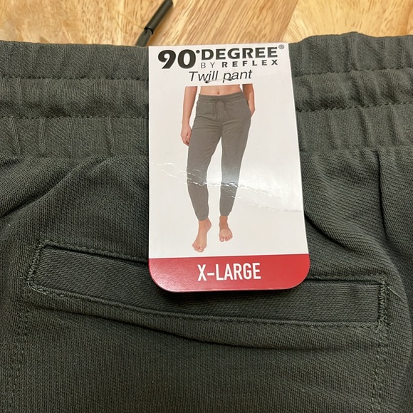 90’ Degree by Reflex Twill pants Olive - Picture 7 of 8